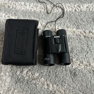 Bushnell Black Binoculars with Case